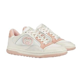 Gucci Schoenen, Dames, Wit, 40 1/2 EU, Leer, Sneakers