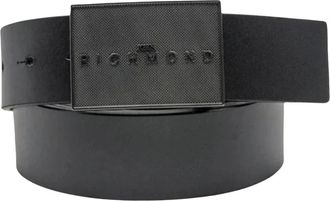 John Richmond Riem - Heren - Riemen - Zwart - 115 CM - Leer - Accessoires
