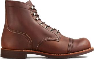 Red Wing Shoes Stivaletto 8111 Heritage 6-Inch Iron Ranger - - Shoes - Uomo - Marrone - 42 EU