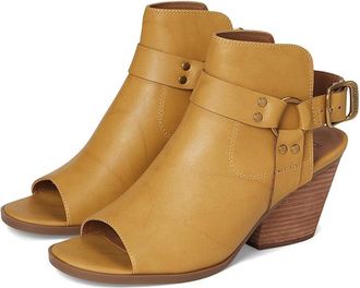 Frye and Co. Jolene Harness Cowboy Womens Boots Banana : 7.5 M, Leather