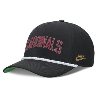 Nike St. Louis Cardinals Rise Nike Mens MLB Adjustable Hat in Black | NB4508ZES67-D8K