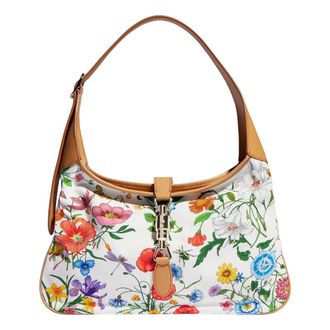 Gucci (WMNS) Gucci Jackie 1961 Medium Shoulder Bag White Multicolor 863136-FAF7N-9552