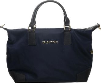 Mario Valentino Tassen, Dames, Blauw, ONE Size, Nylon, Jenny Handtas
