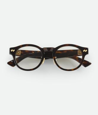Bottega Veneta Dizzy Round Eyeglasses - Bottega Veneta
