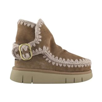 Mou Winter Boots, female, Brown, Size: 10 US stivali e stivaletti poliestere