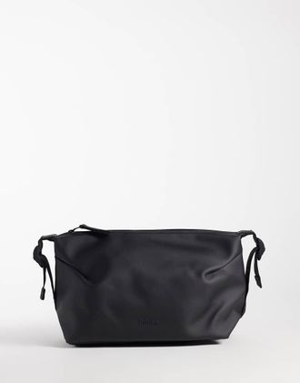 Rains 15630 Hilo - Beauty-case impermeabile nero