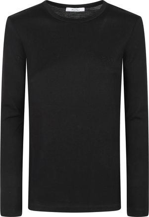 Max Mara Top met lange mouwen - Dames - Longsleeves - Zwart - M - Tops