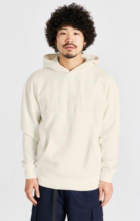 Siksilk Sudadera con capucha y aplique crudo para hombre SikSilk S