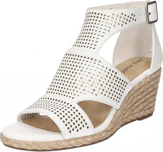 Easy Street Womens Tova Sandal In White