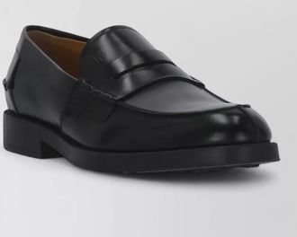 Tod's leather loafers