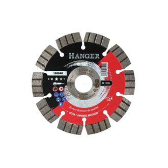 Hanger Disco Diamante Premium Hanger 125 Mm Para Hormig&oacute;n