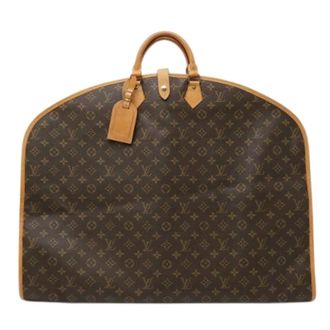 Louis Vuitton Pre-owned Weekend Bag - Dames - Pre-owned - Bruin - Maat: ONE Size Leer