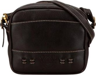 Loewe Pre-owned Cross Body Bags, female, Brown, Size: ONE SIZE Pre-owned Crossbody Bag