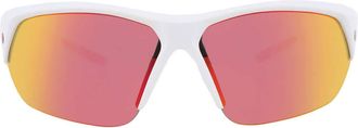 Nike Red Mirror Wrap Mens Sunglasses NIKE SKYLON ACE FQ4683 106 69