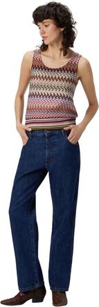 Missoni Five-pocket Mid-rise Denim Pants in Blue at Nordstrom, Size 38 It