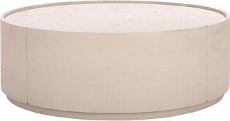 Safavieh Couture Alanabella Marble Round Coffee Table