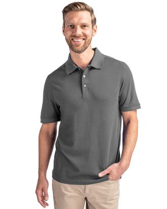 Cutter & Buck Advantage Tri-Blend Pique Mens Polo Shirt