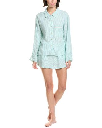 Honeydew Intimates 2Pc Awaken Long Sleeve Shortie Set
