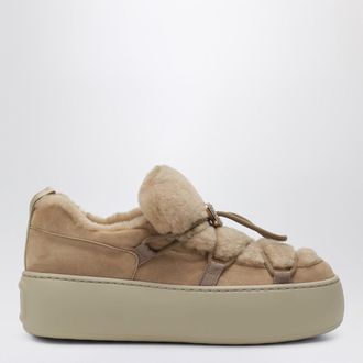 Roger Vivier Brown VivUp Wildleder-Sneaker