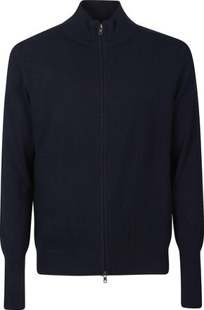 Ballantyne Full-Zip Cardigan in Luxurious Cashmere