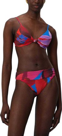 Farm Rio Farm Rio Watercolor Floral Full Cut Bikini Bottom