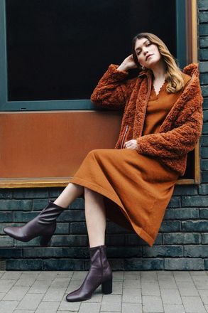 Roman Teddy Borg Jacket