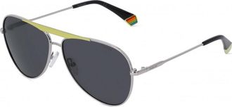 Polaroid Womens PLD-6200-S-X-KU2G1M9 PLD 6200 61 S X KU2G1M9 Sunglasses - Yellow - One Size