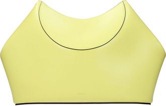 Givenchy Yellow Leather Clutch Womens Bag