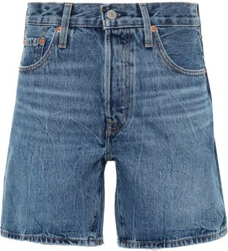 Levi's 501 cotton denim shorts - women - Cotton - 27 - Blue