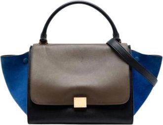 Celine Pre-owned Handbags, female, Multicolor, Size: ONE SIZE Pre-owned The Trapeze
