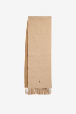 Polo Ralph Lauren Zweilagiger Wollschal mit Fransen Pony