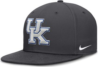 Nike Kentucky Pro Nike Mens Dri-FIT College Fitted Hat in Grey | NC1106FNKY-RY6