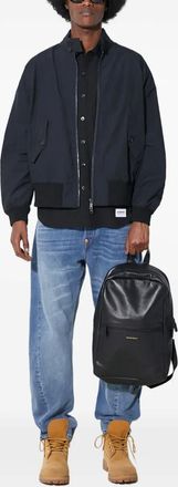 Baracuta Giacca Z9 Clicker con zip - Blu