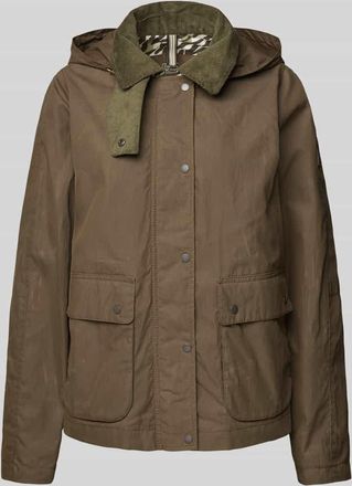 Camel Active Jacke mit Pattentaschen in Oliv, Gr&ouml;&szlig;e 44