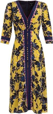 Saloni Citronelle Eve Dress Size S