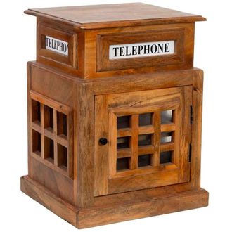 Wanderlust Deco Botellero marr&oacute;n 51x38x71h cm