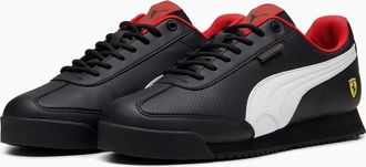 Puma Scuderia Ferrari Roma Via 308378-01 Mens Black Motorsport Shoes VER1531