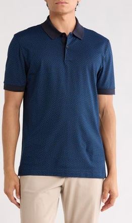 BOSS Parlay Short Sleeve Polo in Dark Blue at Nordstrom Rack, Size Medium