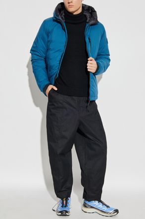 Canada Goose Lodge Hoody Down Jacket, Mens, Blue