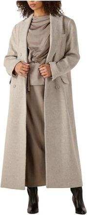Bruuns Bazaar Dames, Mantels, Beige, Maat: XS Wol