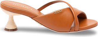 Rodo Sandals With Wicker Heel