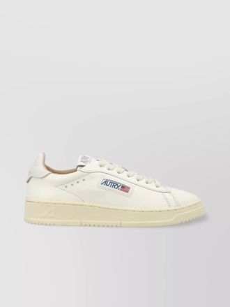 Autry low leather sneakers round toe