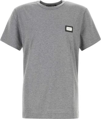 Dolce & Gabbana Grey cotton t-shirt