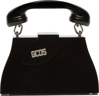GCDS Borsa Call-Me Comma mini - Nero