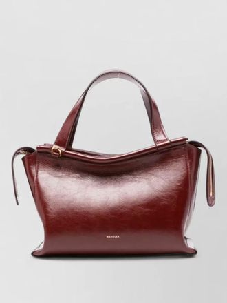 Wandler ida top handle tote bag gold hardware