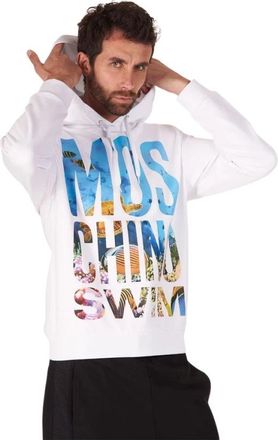 Moschino Hoodies - Heren - Hoodies - Wit - M - Katoen - Hoodies & sweatvesten