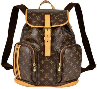 Louis Vuitton Vintage, unisex, Bruin, ONE Size, Pre-owned Vintage Canvas Rugzak