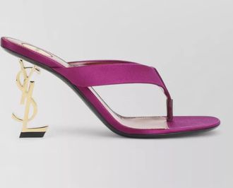 Saint Laurent opyum 85 mule sandal open toe
