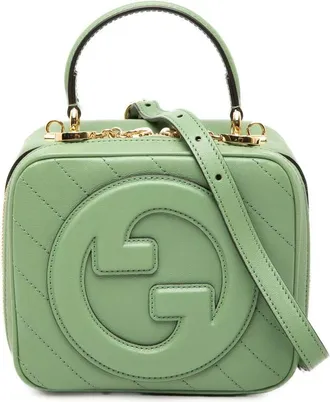 Gucci Pre-owned Gucci Matelasse Calfskin Blondie Top Handle Satchel Ladies O2HJA1UJ0Q1TD1QR