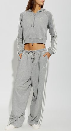 adidas Hoodie, Womens, Grey